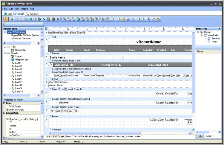 ManagerPlus lets users generate reports populated by custom fields