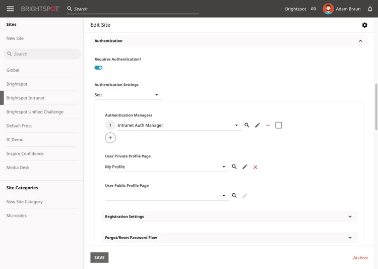 Setting up Single Sign-On in Brightspot