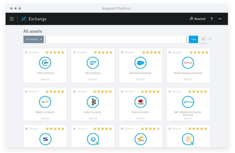 iPaaS Mulesoft screenshot