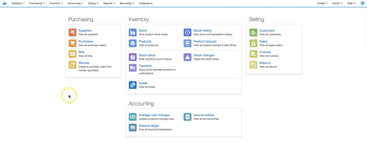 Finale Inventory Purchase, Sales, Inventory and Accounting Module