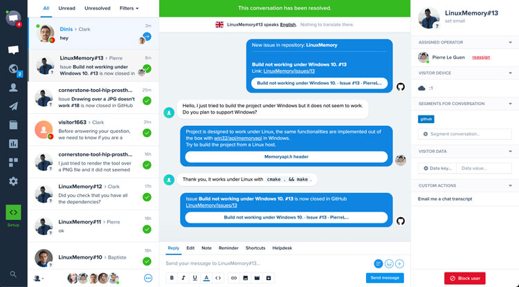 Crisp's Shared Inbox for Customer Support and Group Emails