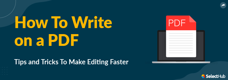 Guide To Write on a PDF