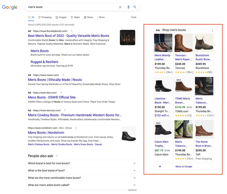 Google Ads Appearing on Top of the Google SERP