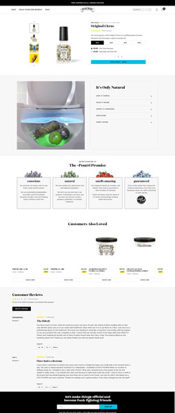 Ecommerce Website Product Page