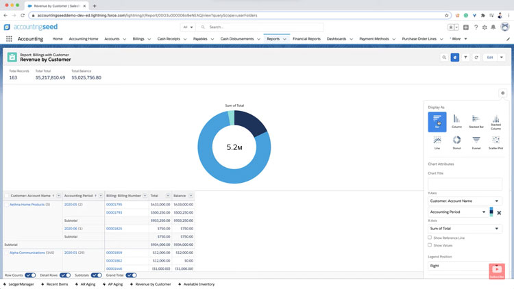 Running Custom Financial Reports with Accounting Seed