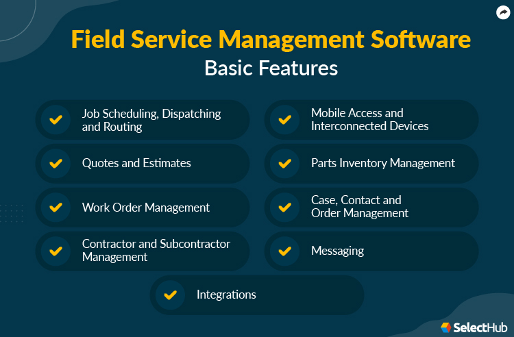 Field Service Management Basic Features