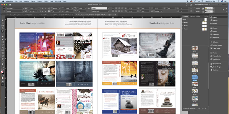 Adobe Indesign User Interface