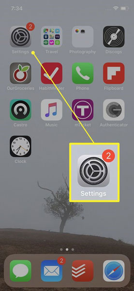 iPhone Setting App