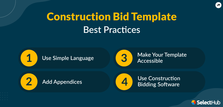 Construction Bid Template Best Practices