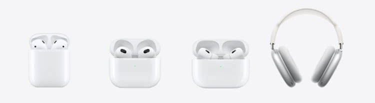 Types of AirPods