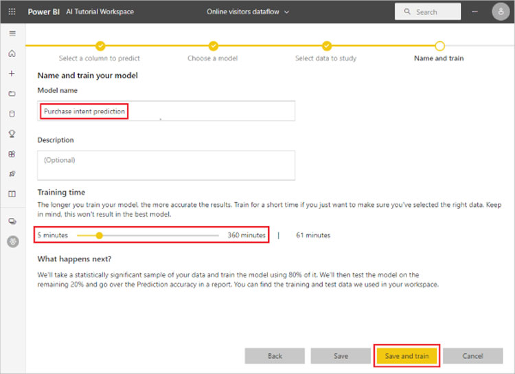 Forecasting buyer intent for procurement and supply chain management with PowerBI