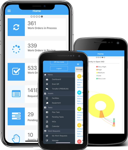 Fracttal Mobile App User-Interface