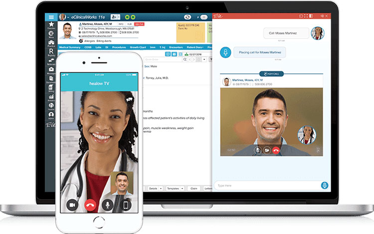 Telehealth Module in eClinicalworks