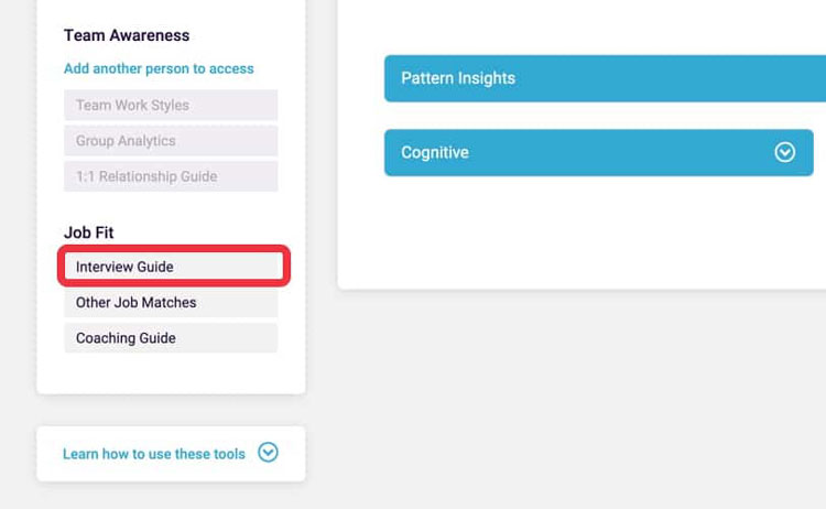 Predictive Index Interview Kit