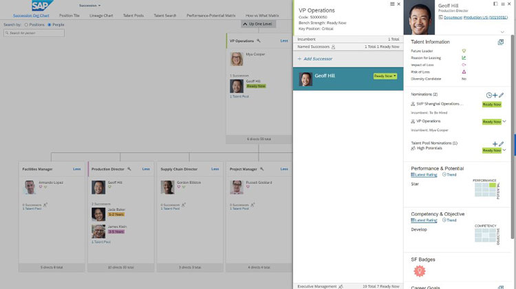 SAP SuccessFactors Succession Planning