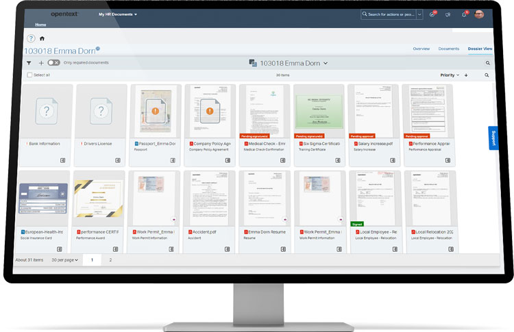 SuccessFactors Document Management Preview