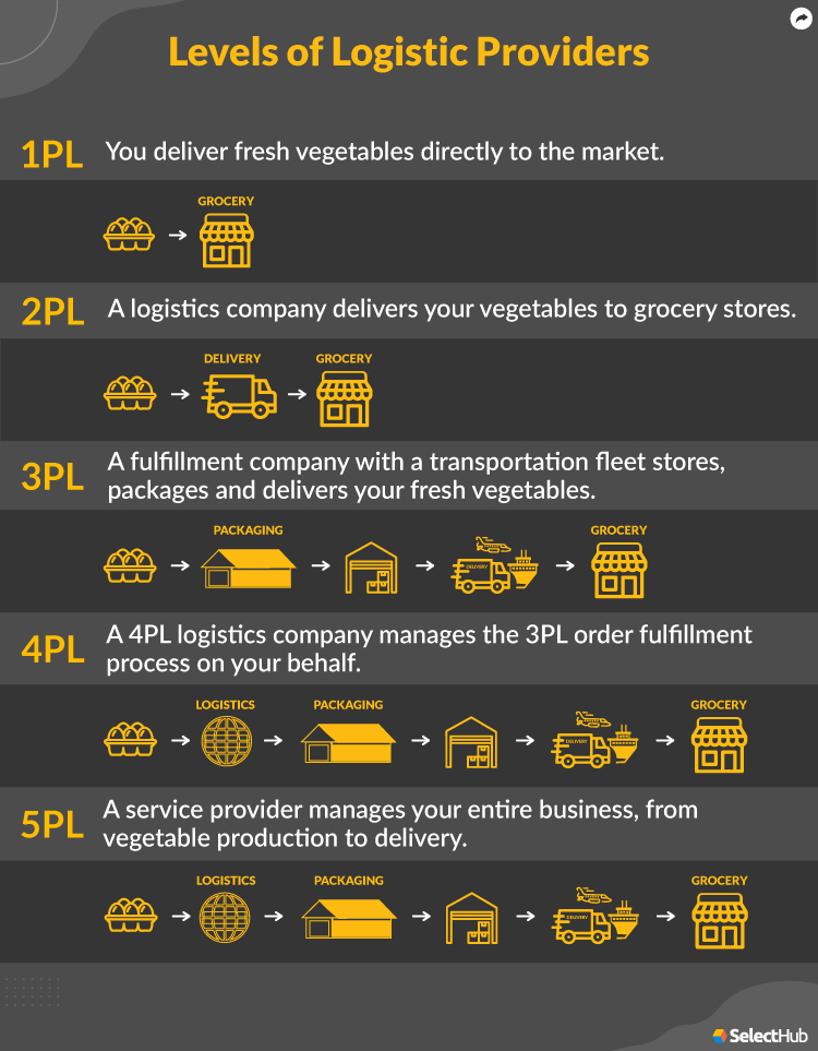 Levels of Logistic Provider