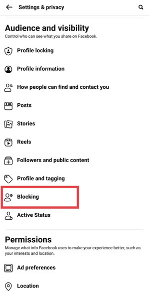 Facebook Lite Blocking