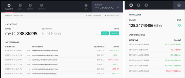 Ledger Wallet Transaction Report