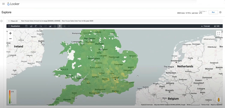 Looker Geospatial Analytics