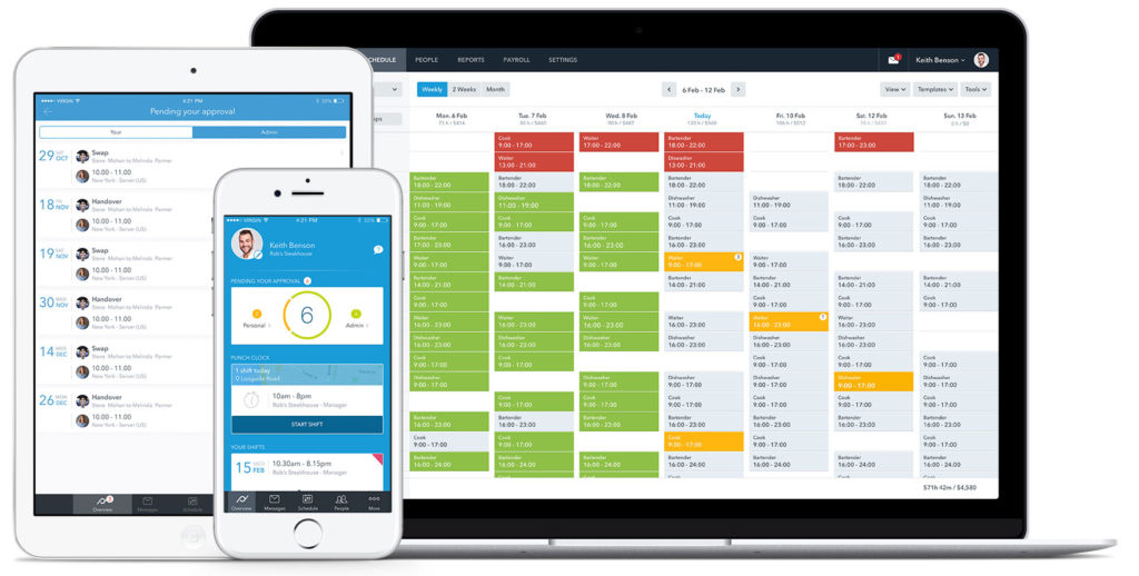 Planday Scheduling Software