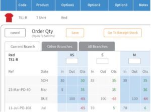 Keep track of order data in Cin7