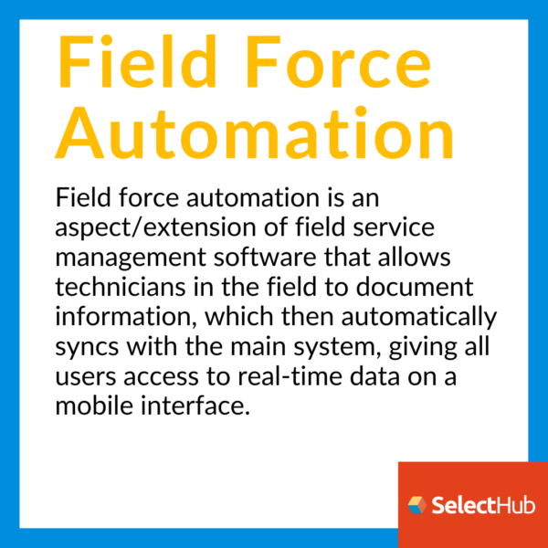 Field Force Automation Definition