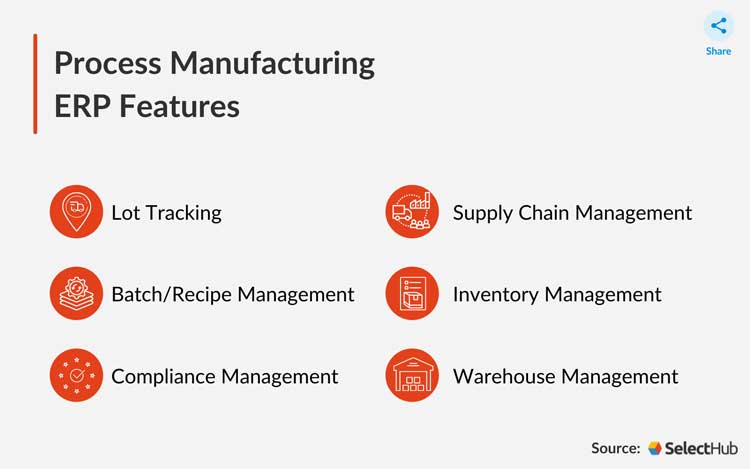 Process Manufacturing Features