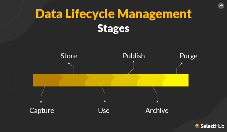 Stages of Data Lifecycle Management