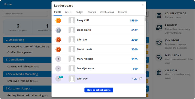 TalentLMS Leaderboard