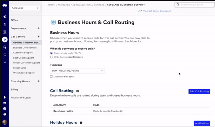 Call Routing Management with Dialpad