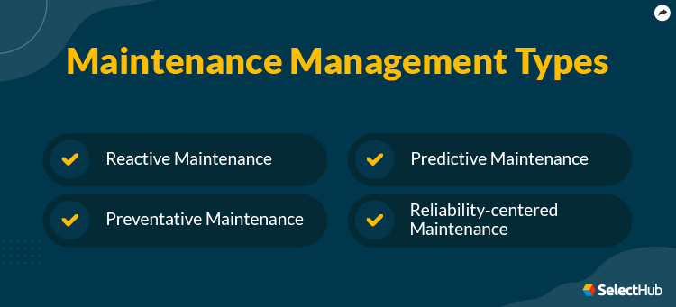 Maintenance Management Types