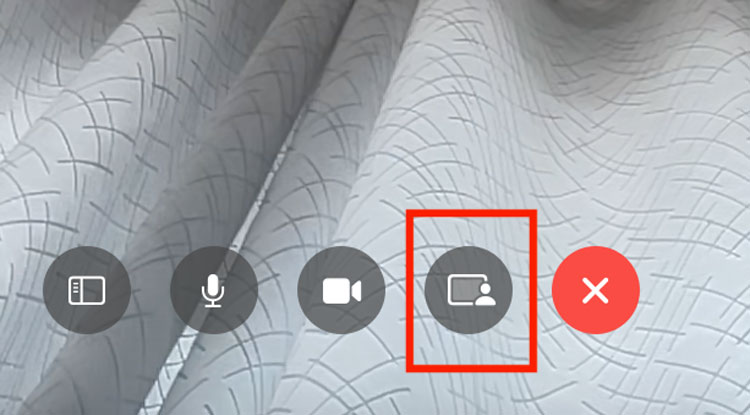 Screen Share Option in FaceTime on Mac