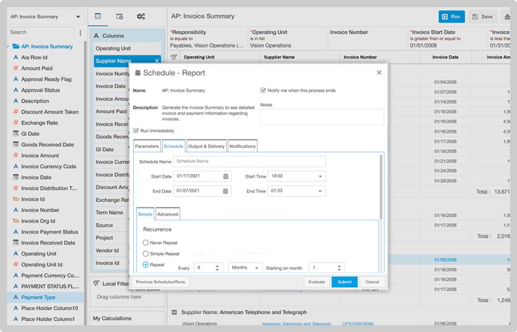 Orbit Analytics Report Scheduler