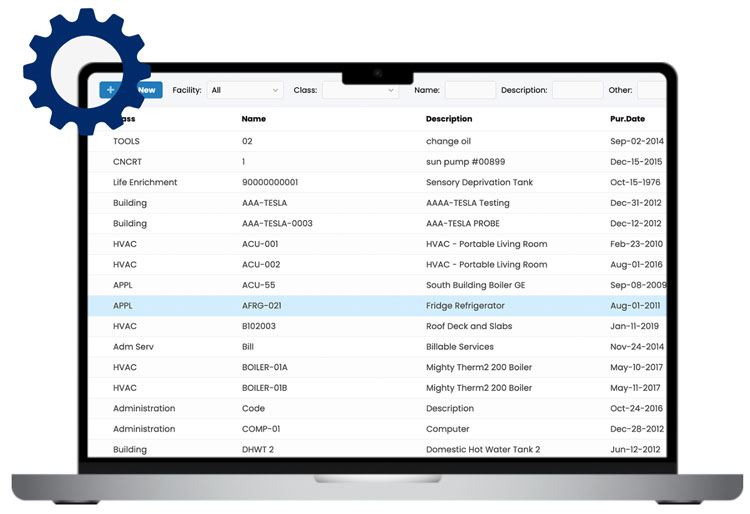 Maintenance Care Asset Tracking