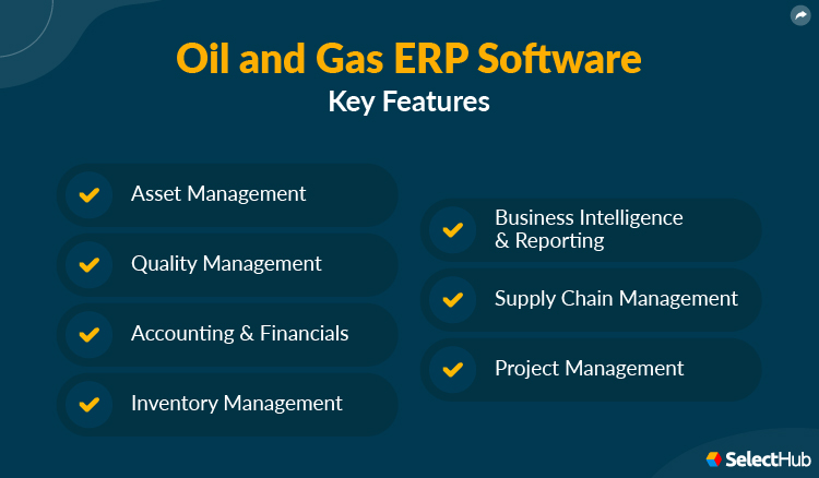 Oil and Gas ERP Features