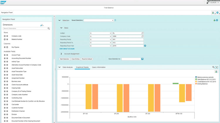 SAP S4HANA User Interface