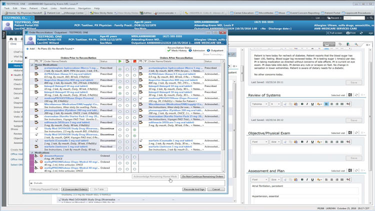 Cerner Ambulatory Customizable Dashboard