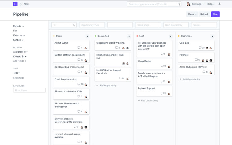 ERPNext Pipeline Tool