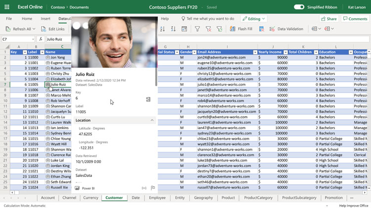 Importing Data from Power BI To MS Excel