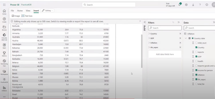 Downloadable Power BI Paginated Report