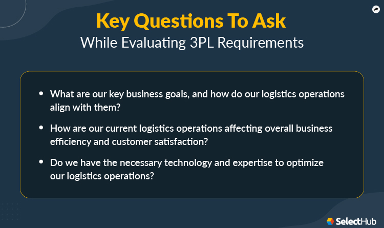 3PL Key Questions