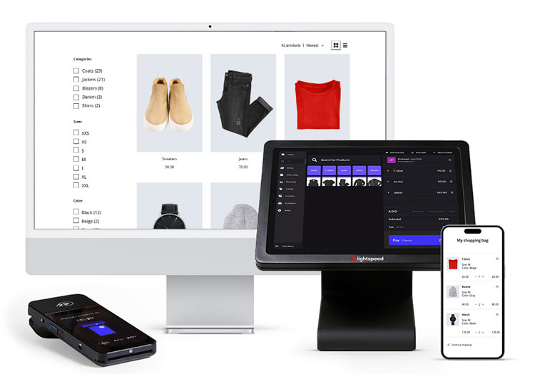 Lightspeed eCommerce and POS Devices